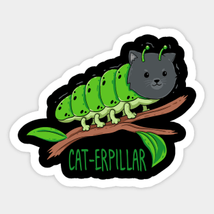 Cat-erpillar Sticker